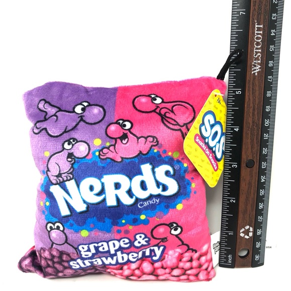 S.O.S. Snack On Snacks Series 1 Nerds Candy Plush Toy 5” - Picture 4 of 4